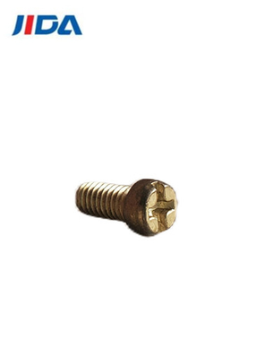Phillips Machine Screws Round Tail scanalato combinazione d'ottone M3.5x6.6mm
