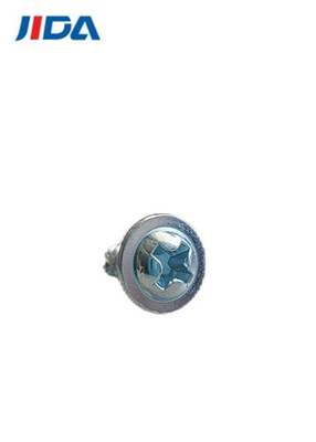 Zinco bianco blu di spillatura della vite di macchina di Allen Flat Pan Head Self ST3x8