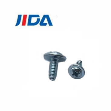 Zinco bianco blu di spillatura della vite di macchina di Allen Flat Pan Head Self ST3x8